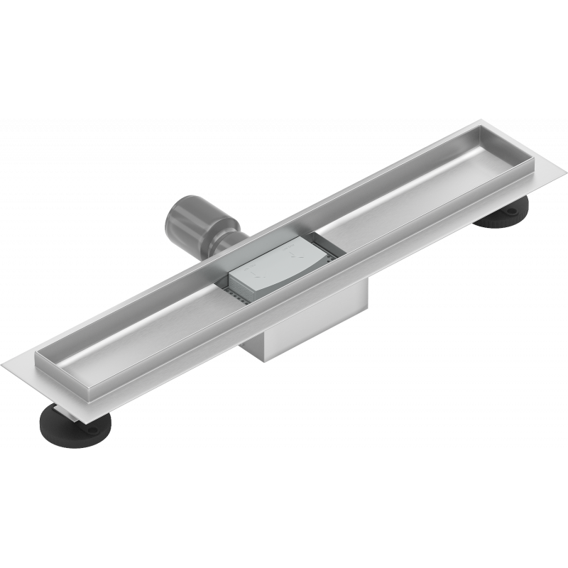 Mexen Flat корпус за линеен отток 60 см, инокс - 1015060