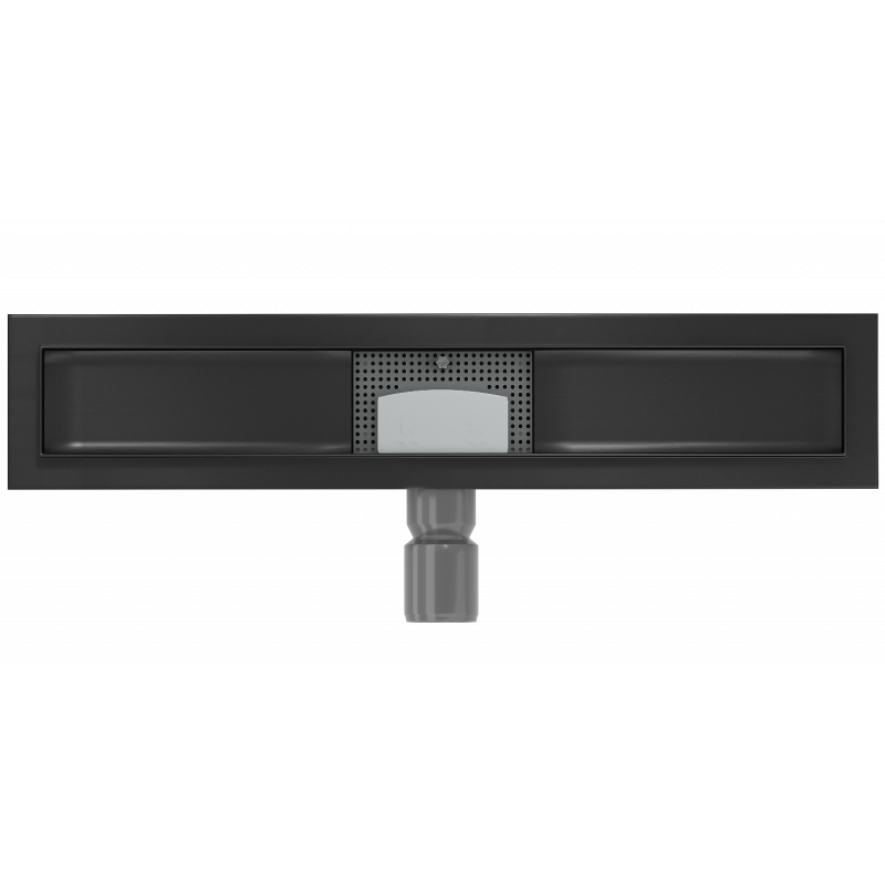 Mexen Flat корпус за линеен отвод 50 см, черен - 1715050
