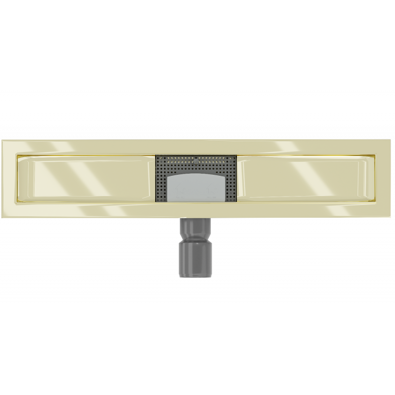Mexen Flat корпус за линейно оттичане 50 см, златен - 1515050