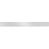 Mexen M12 маска за линейен отток 60 см. inox - 1021060