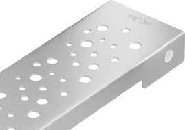 Mexen Flat M12 покривка за линеен сифон 90 см, инокс - 1021090