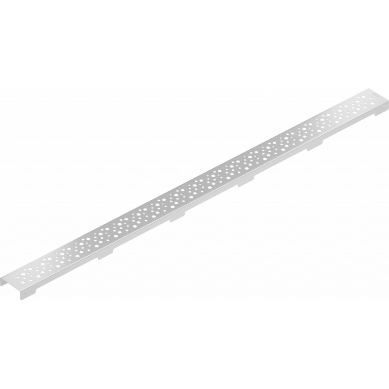 Mexen Flat M12 Маска за линейно оттичане 100 см, инокс - 1021100