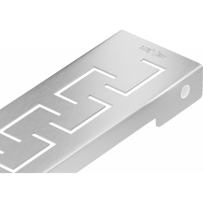 Mexen Flat M15 маскировка за линейно оттичане 80 см, inox - 1024080