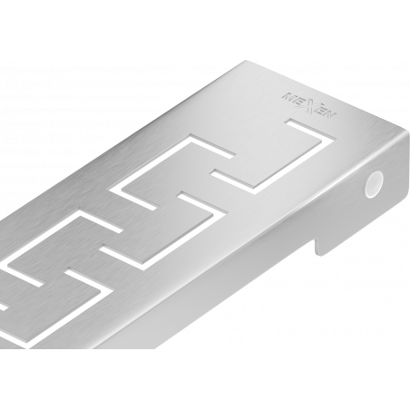 Mexen Flat M15 маскировка за линейно оттичане 80 см, inox - 1024080