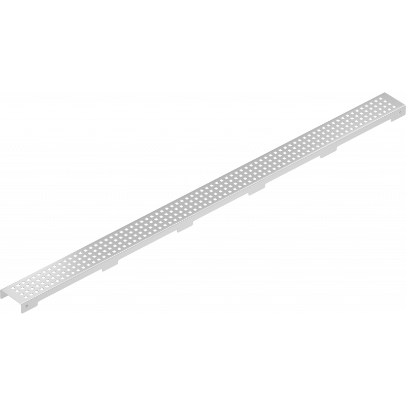 Mexen Flat M08 декоративна решетка за линейно отводняване 100 cm, инокс - 1025100