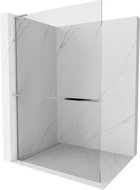 Mexen Kioto+ L душ парадизна стена с рафт Walk-in 70 x 200 см, прозрачен, хром - 800-070-123-01-00
