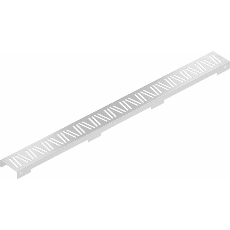 Mexen Flat M22 декоративна плоча за линеен отвод 50 см, инокс - 1029050