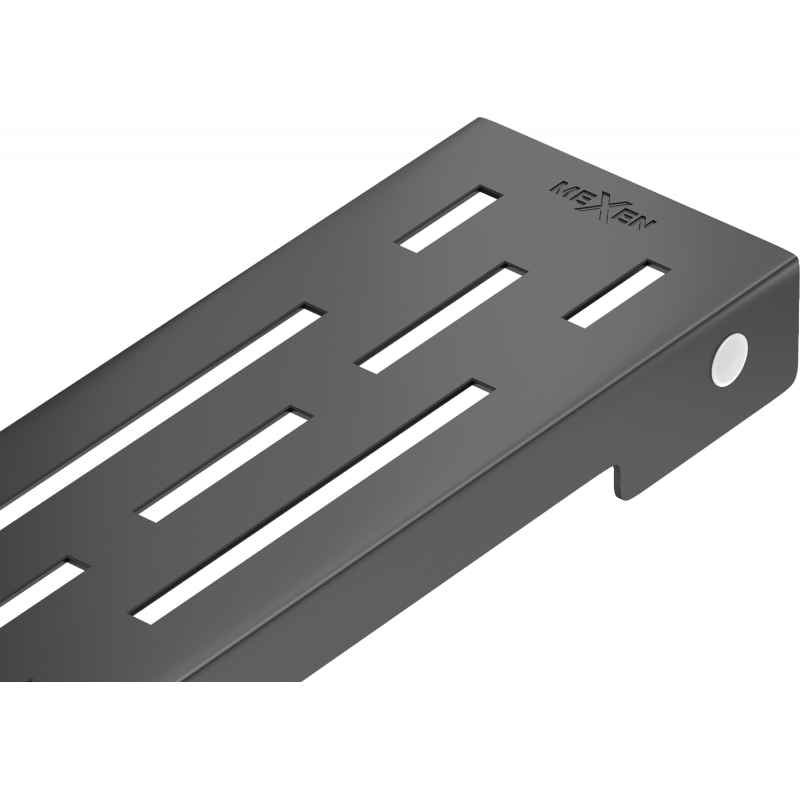 Mexen Flat M01 маскиращ панел за линейно оттичане 90 см, черен - 1720090