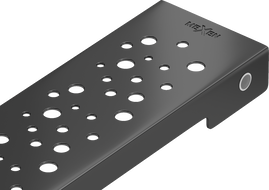 Mexen Flat M12 капак за линейно оттичане 60 см, черен - 1721060