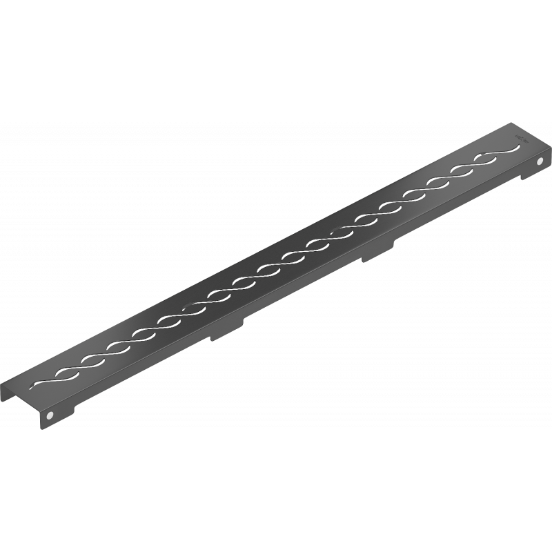 Mexen Flat M18 черна капачка за линейно оттичане 60 см - 1723060