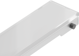 Mexen Flat MGW покритие за линеен сифон 70 см, бяло стъкло - 1027070