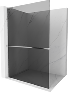 Mexen Kioto+ L душ кабина с рафт Walk-in 70 x 200 см, графит, хром - 800-070-123-01-40