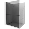 Mexen Kioto+ L душ кабина с рафт Walk-in 80 x 200 см, графит, черен - 800-080-123-70-40