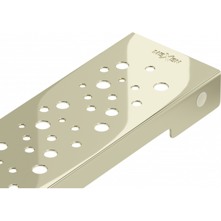 Mexen M12 маска за линейен отток 60 см, златна - 1521060