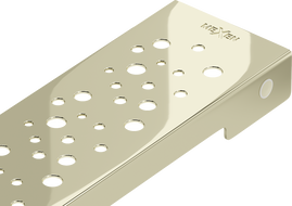 Mexen Flat M12 решетка за линеен сифон 100 cm, златна - 1521100