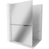 Mexen Kioto+ L душ кабина с рафта Walk-in 90 x 200 см, огледало, хром - 800-090-123-01-50