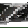Mexen Kioto+ L Душ кабина със стъклена стена с рафт Walk-in 70 x 200 см, огледало, четкана мед - 800-070-123-65-50