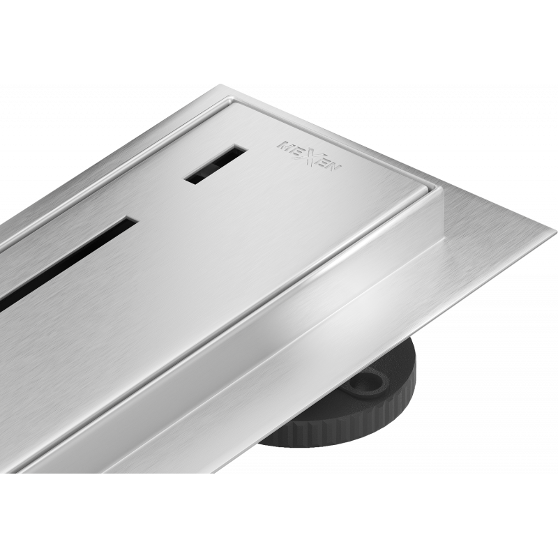 Mexen Flat M03 линейно оттичане 100 см, inox - 1022100-15