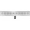 Mexen Flat M08 линеен канал 70 см, инокс - 1025070-15