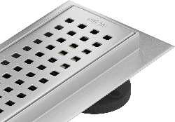 Mexen Flat M08 линеен отток 80 см, инокс - 1025080-15