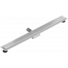 Mexen Flat M08 линейно оттичане 100 см, инокс - 1025100-15