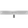 Mexen Flat M09 liniен отстъп 70 см, инокс - 1028070-15