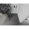 Mexen Kioto+ L преграда за душ с рафт тип Walk-in 100 x 200 см, бял модел, черен