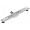 Mexen Flat M09 liniен отстъп 70 см, инокс - 1028070-15