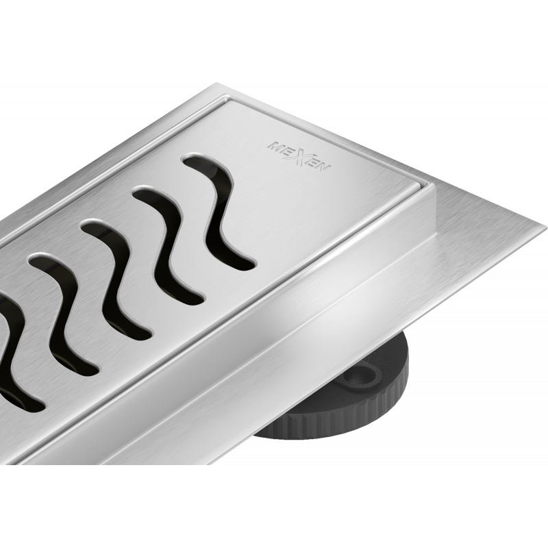 Mexen Flat M09 liniен отстъп 70 см, инокс - 1028070-15