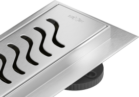 Mexen Flat M09 liniен отстъп 70 см, инокс - 1028070-15