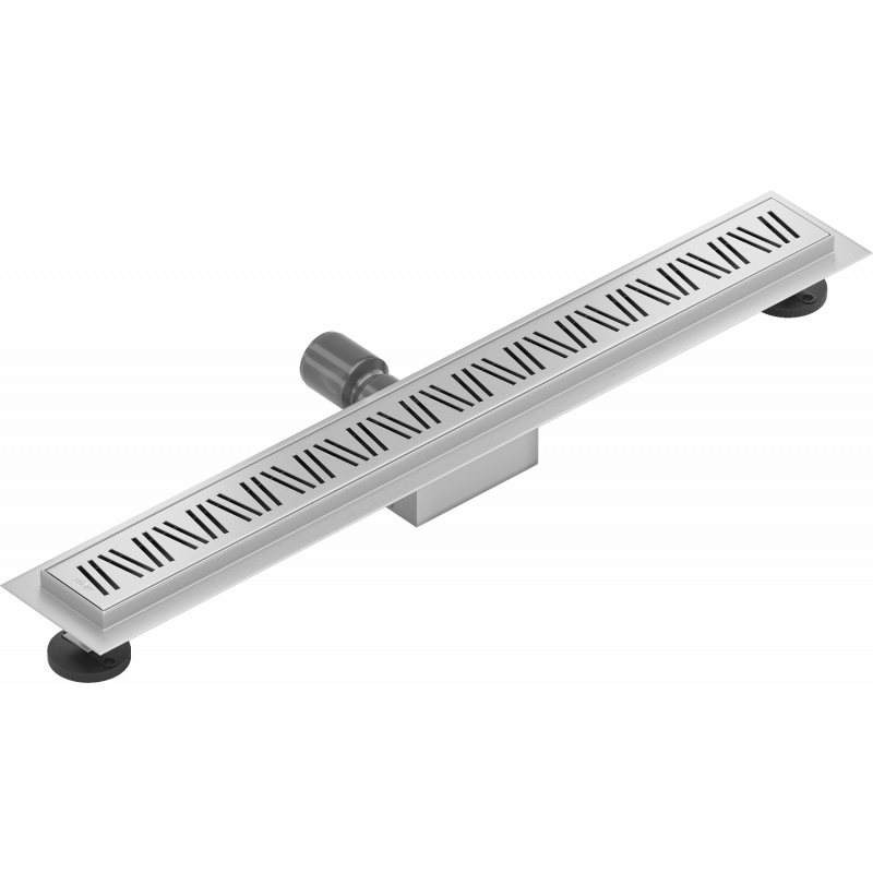 Mexen Flat M22 линеен сифон 60 см, инокс - 1029060-15