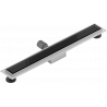 Mexen Flat MGB линейна отдушник 50 см, черно стъкло - 1026050-15