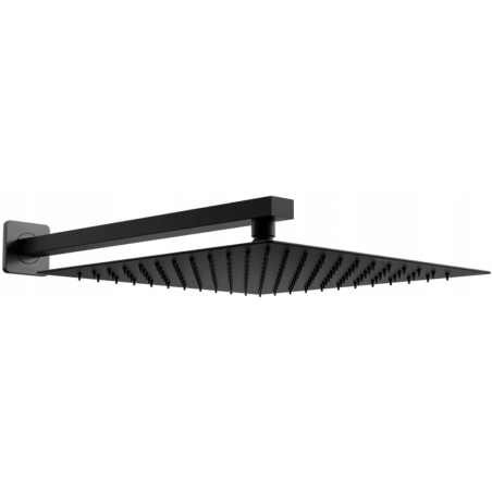 Mexen Slim душ глава 30 x 30 см с душова ръка, черна - 79130112-70