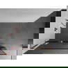 Mexen Kioto+ L стена за душ с полка Walk-in 100 x 200 см, черен модел, розово злато - 800-100-123-60-70