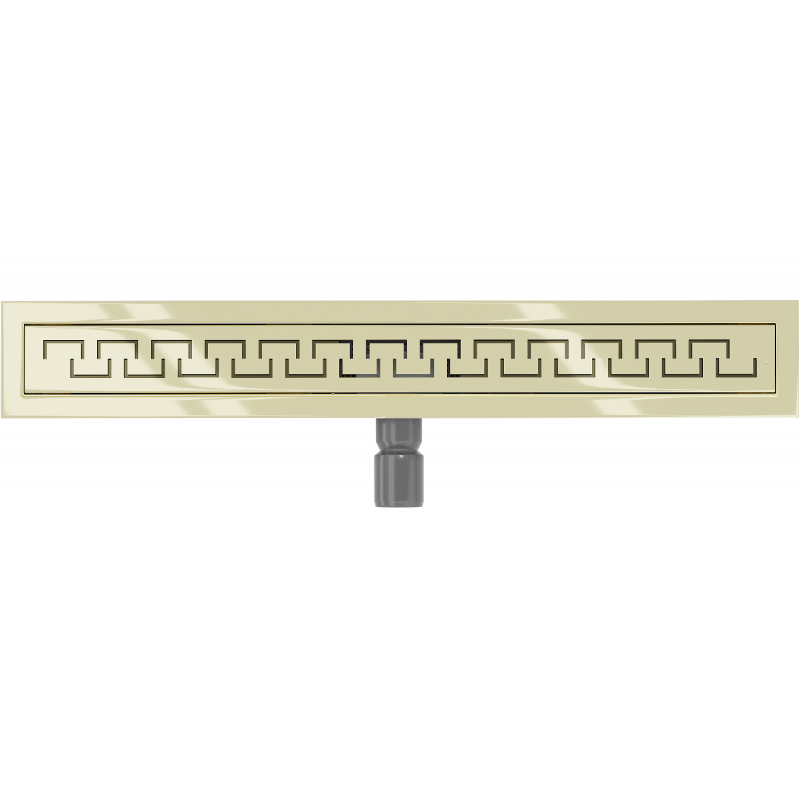 Mexen Flat M15 линеен сифон 50 см, златист - 1524050-15