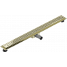 Mexen Flat M15 линеен сифон 90 cm, златен - 1524090-15
