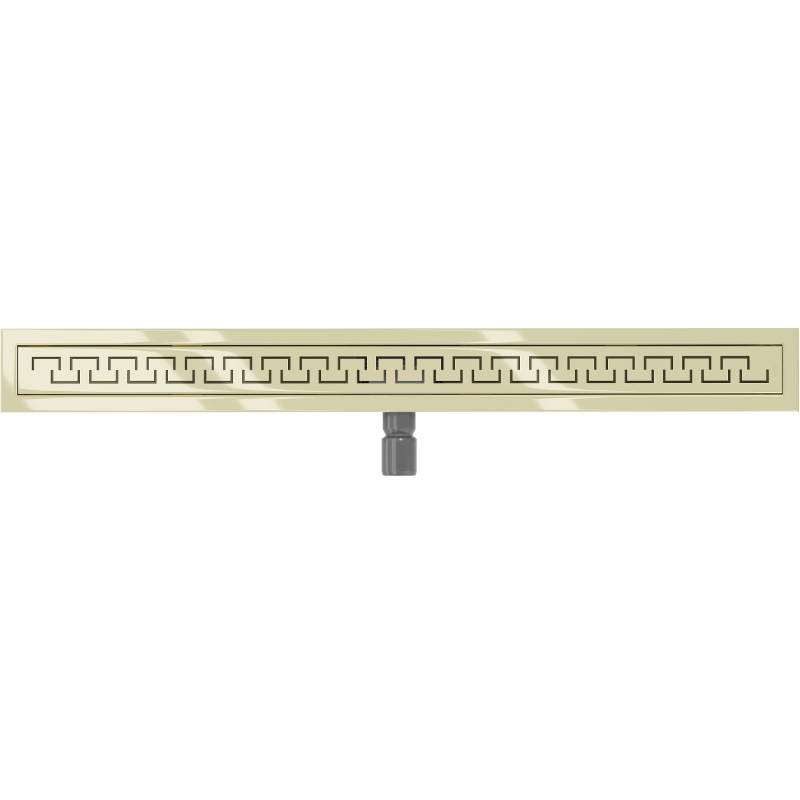 Mexen Flat M15 линеен сифон 90 cm, златен - 1524090-15