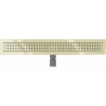 Mexen Flat M08 линейен отточник 60 см, златен - 1525060-15