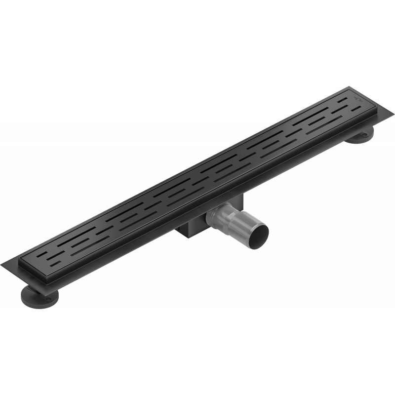 Mexen Flat M01 линеен сифон 50 см, черен - 1720050-15