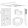 Mexen Cube DR02 вграден душ комплект с душ глава 30 см, бял - 77502DR0230-20