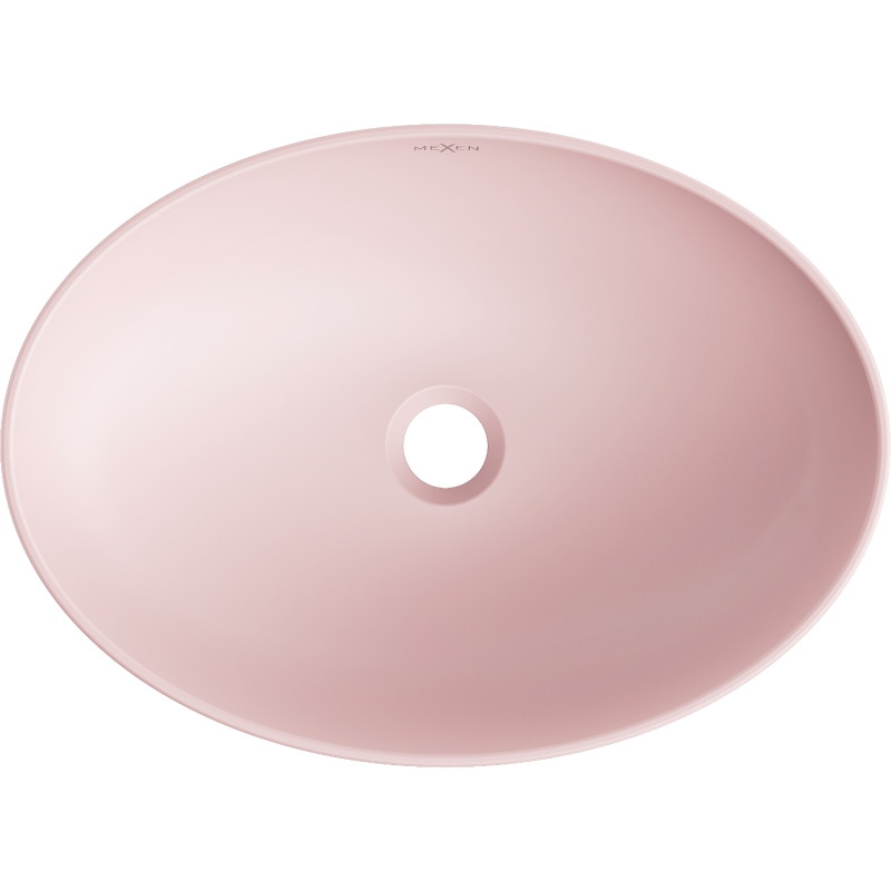 Mexen Cornelia плот върху плот 50 x 37 см, розов мат - 21885044