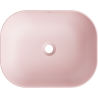 Mexen Rosa умивалник за плот 50 x 40 см, розов мат - 21095044