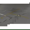 Mexen Kioto стена за душ Walk-in 120 x 70 см, прозрачна, златна - 800-120-202-50-00-070