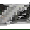 Mexen Kioto стена за душ 170 x 80 см, прозрачна, златна - 800-170-202-50-00-080