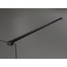 Mexen Kioto душ кабина Walk-in 80 x 200 cm, скреж 8 mm, черна - 800-080-101-70-30