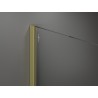 Mexen Kioto душ-стена Walk-in 180 x 85 cm, прозрачен, златно четкан - 800-180-202-55-00-085