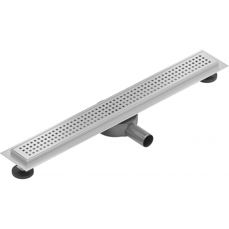Mexen Flat 360° M08 въртящ се линеен сифон 60 cm, инокс - 1025060-40