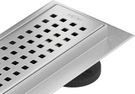 Mexen Flat 360° M08 въртящ се линеен отточник 80 см, инокс - 1025080-40