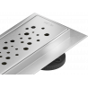 Mexen Flat 360° M12 въртящ се линеен канал 50 см, inox - 1021050-40