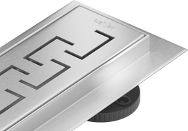 Mexen Flat 360° M15 въртящ се линеен отвод 80 cm, инокс - 1024080-40